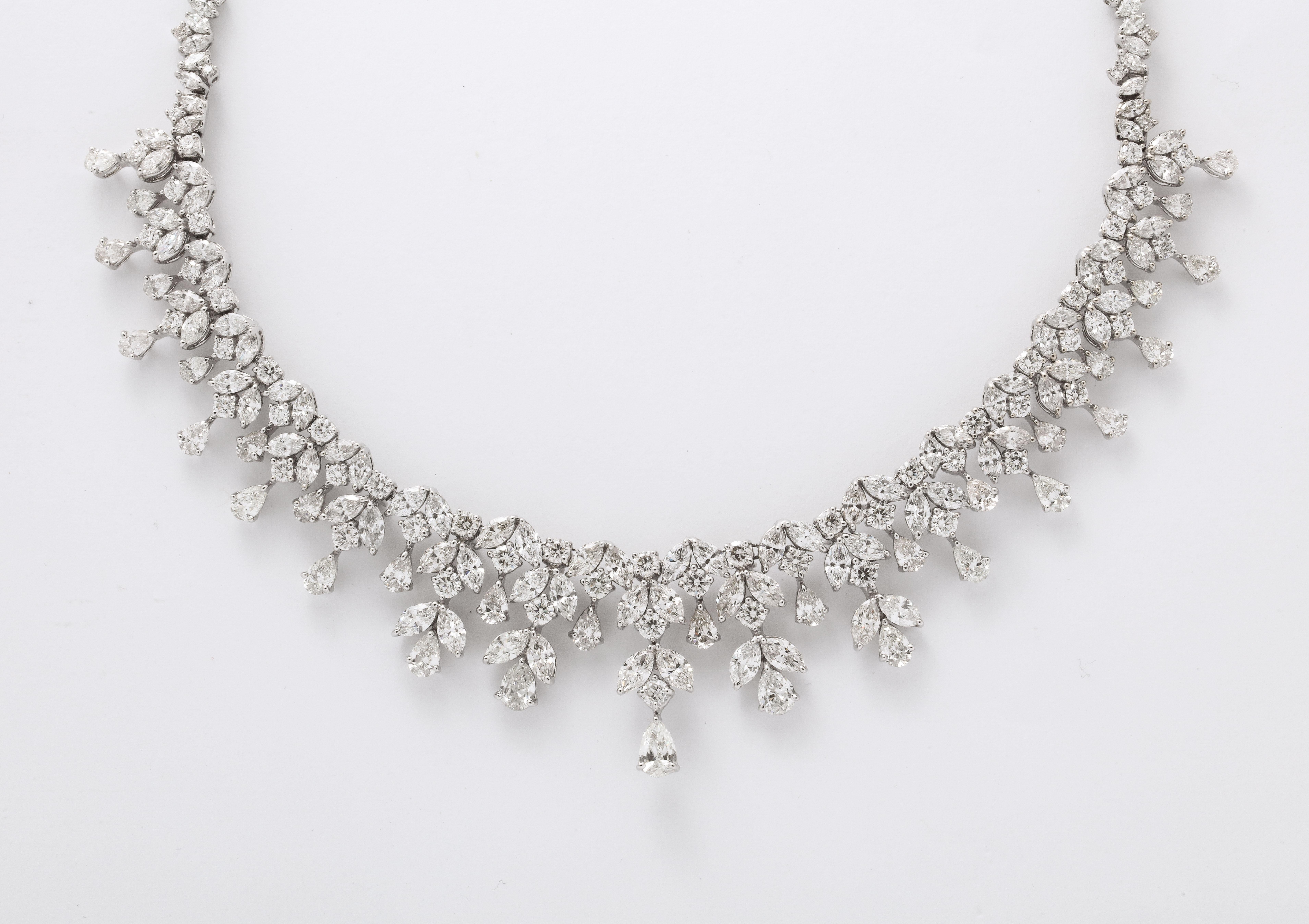Collana di diamanti Tiara in vendita 7