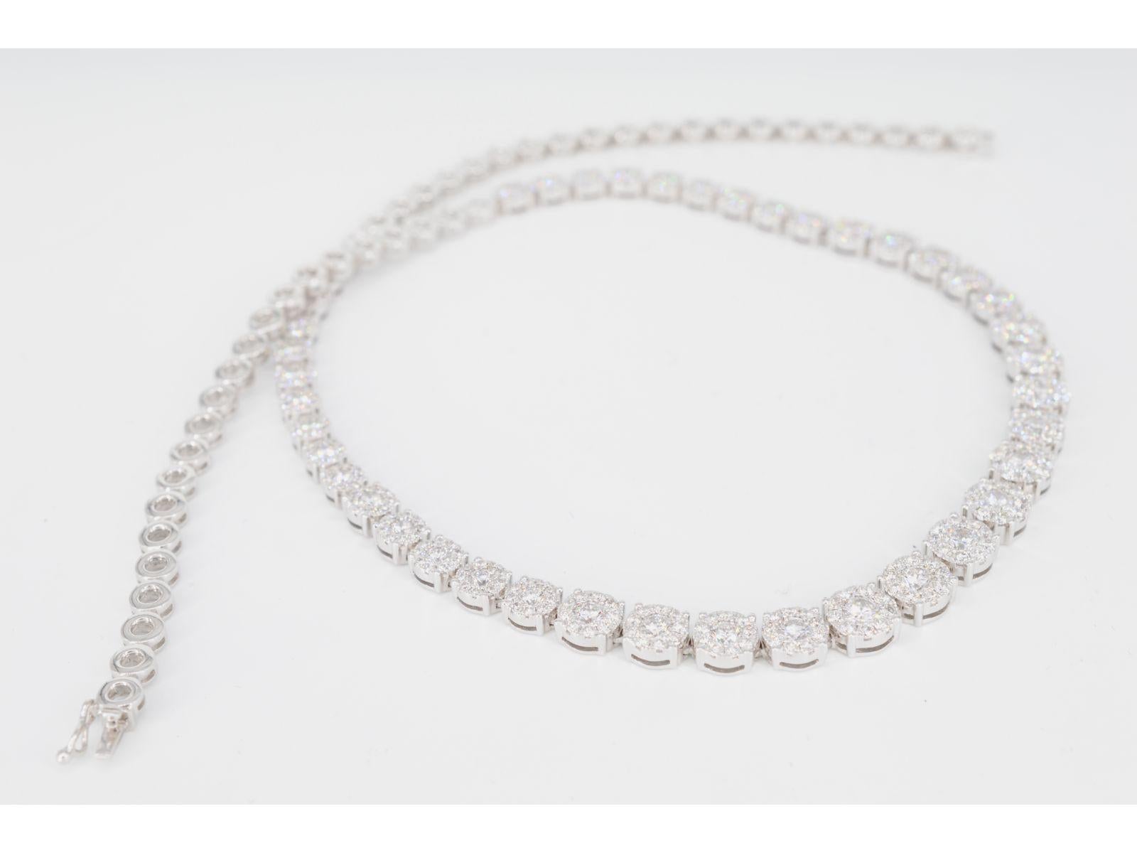 string of diamonds necklace