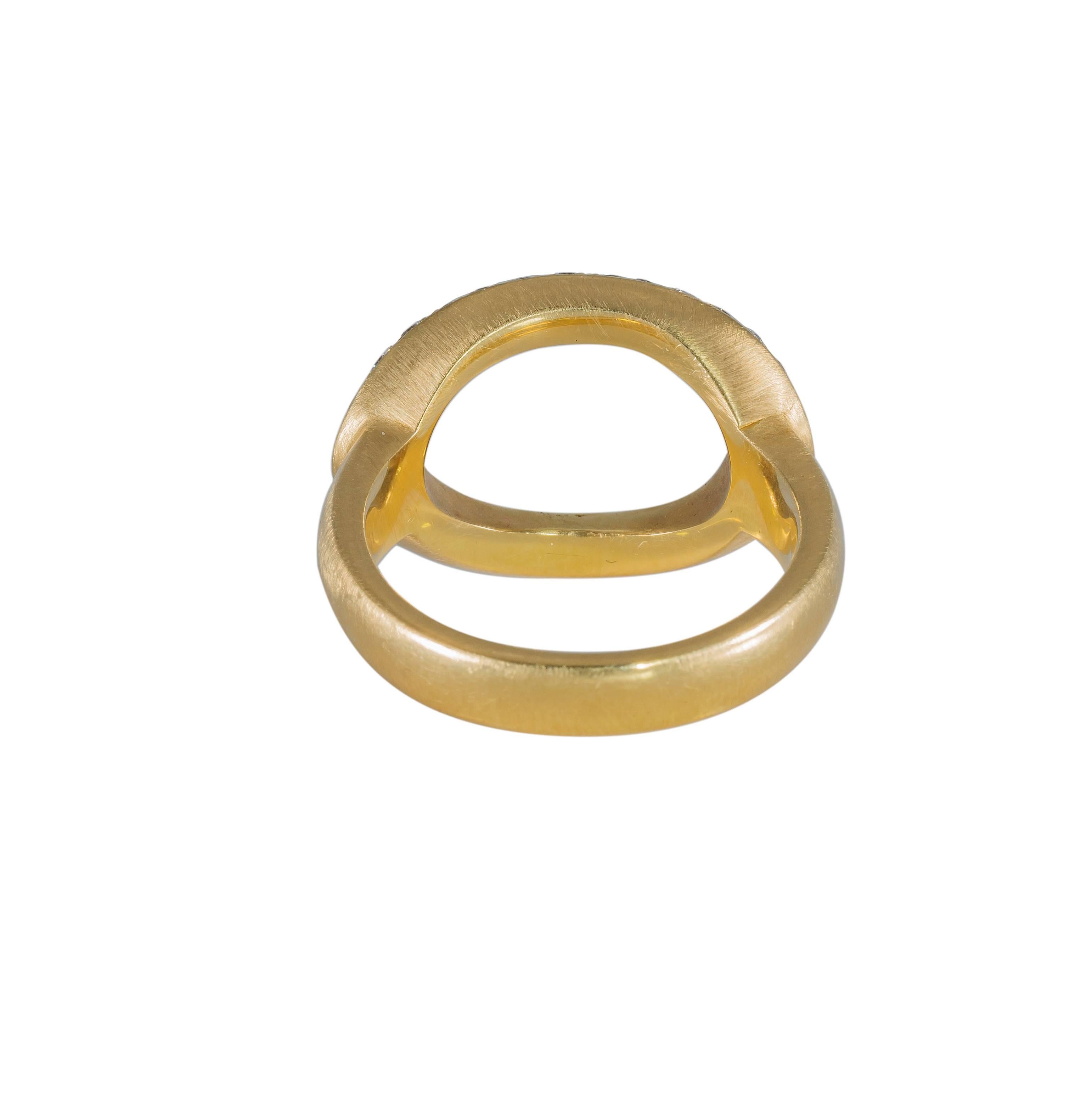 Diamant-O-Ring für Damen oder Herren im Angebot