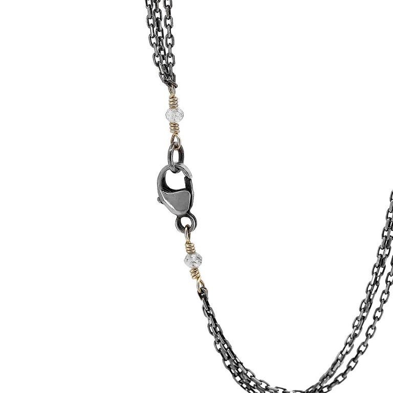 Necklace Dana Kellin Neiman Marcus Zirconia Butterfly Pearl