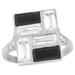 Onyx Engagement Rings