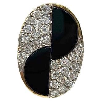 Diamond Onyx Cocktail Ring