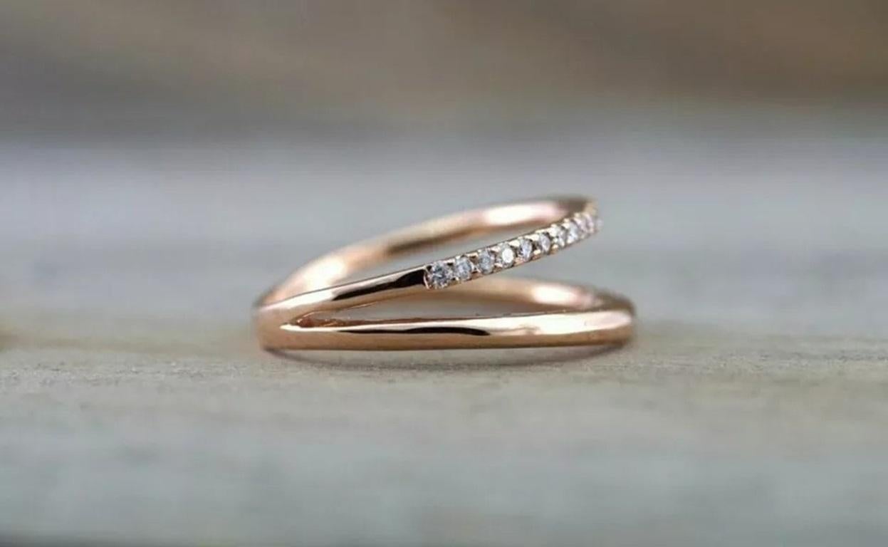 Diamond Open Wedding Band 14k Solid Gold Engagement Ring Wedding Double Band

Additional information:
Base Metal: Yellow Gold
Main Stone: Diamond
Main Stone Shape: Heart
Main Stone Creation: Natural
Main Stone Color: White/Colorless
Main Stone