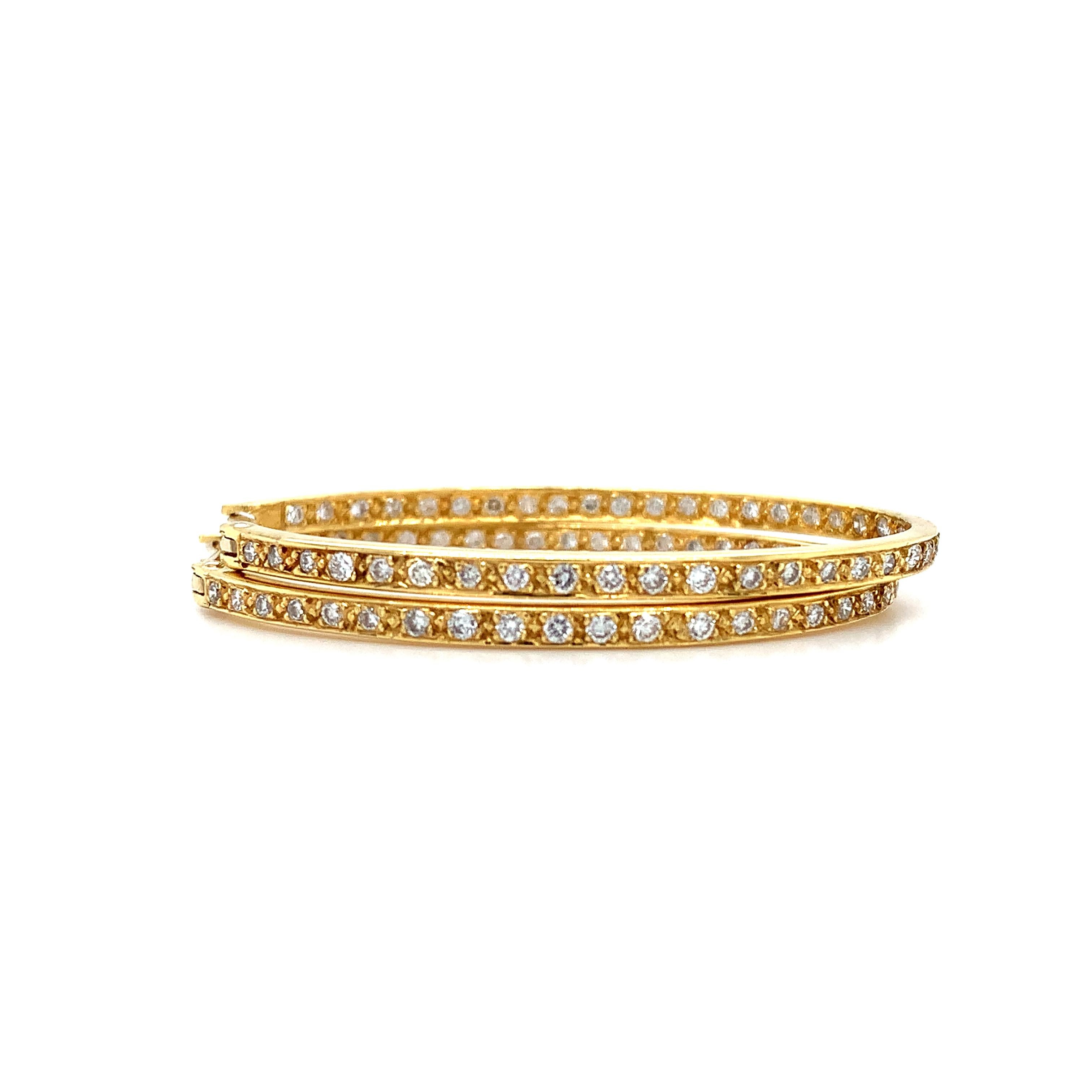 Orecchini a cerchio con diamante ovale art déco in oro giallo 18 carati In condizioni Nuovo in vendita a London, GB