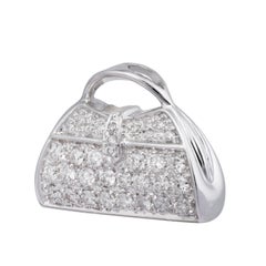 Pendentif diamant en or 18k