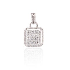 Pandentif diamant en or 18k