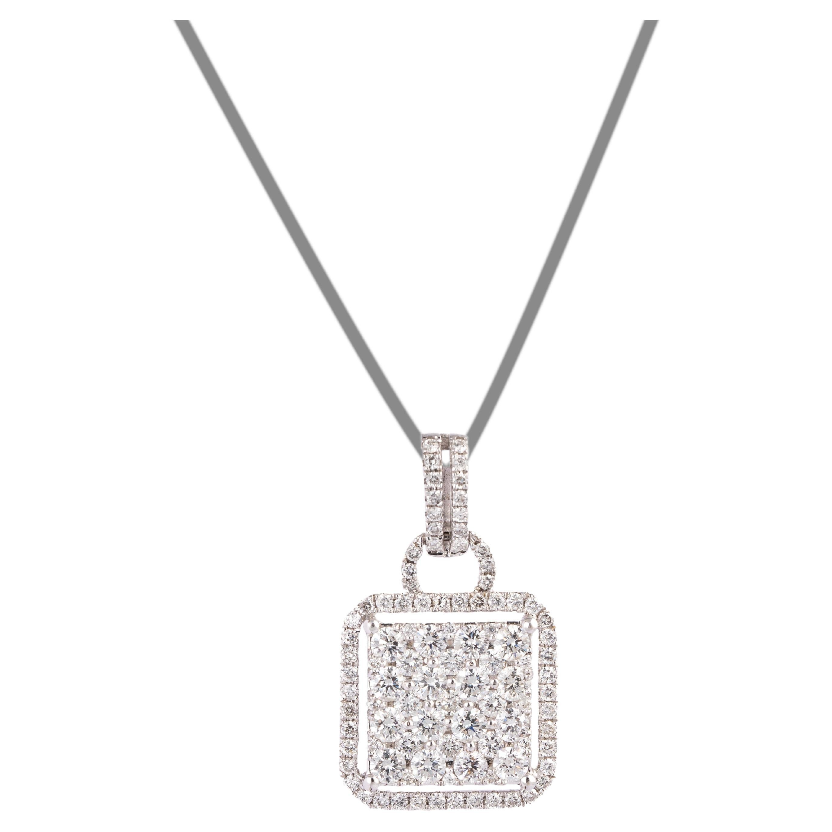 Diamond Pandent in 18k gold