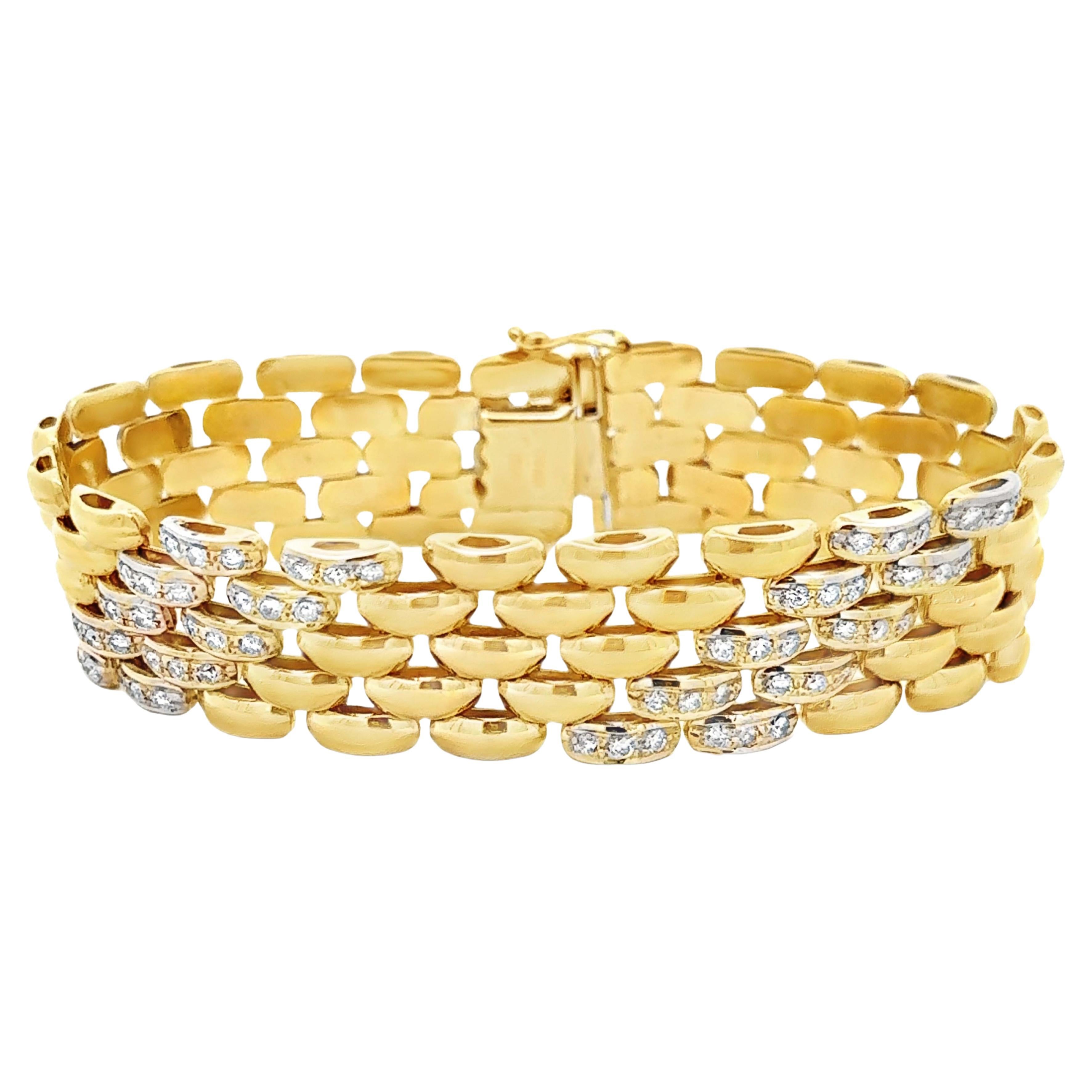 Where is the diamond panther bracelet?