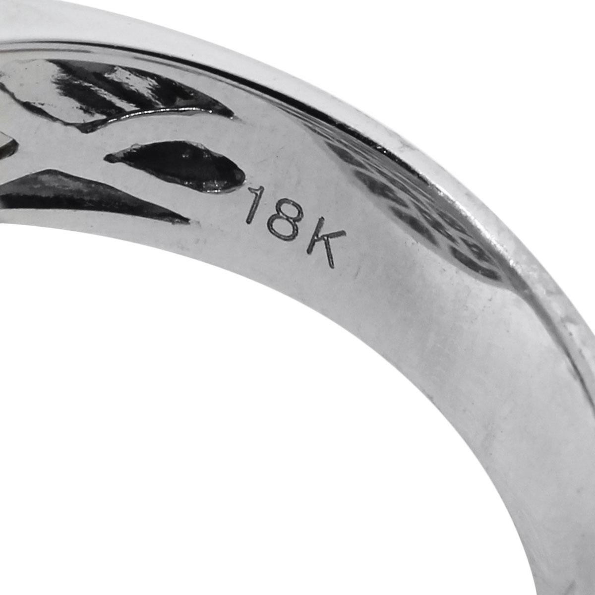 Diamant Pave Dome Cocktail Ring im Angebot 1