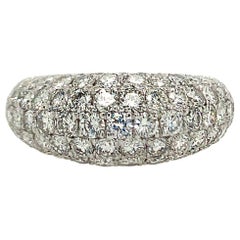 Diamond Pave Dome Ring
