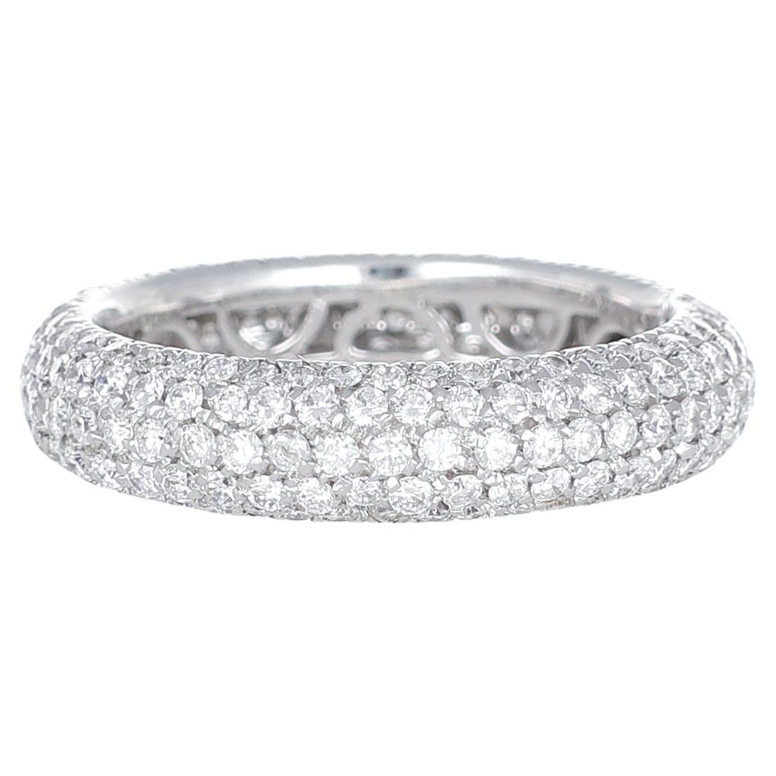 Diamond Pavé Eternity Band