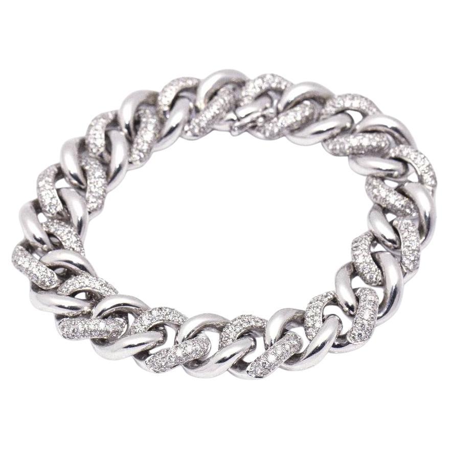 Diamond Paveé Links Bracelet