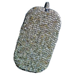 Ciondolo con diamante in argento 925 Gioielli con diamante Unisex Collana Design/One.