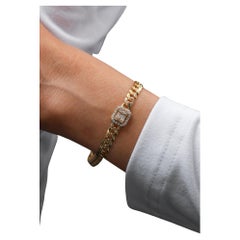 Diamond Pendant Chain Bracelet 0.40 cts.
