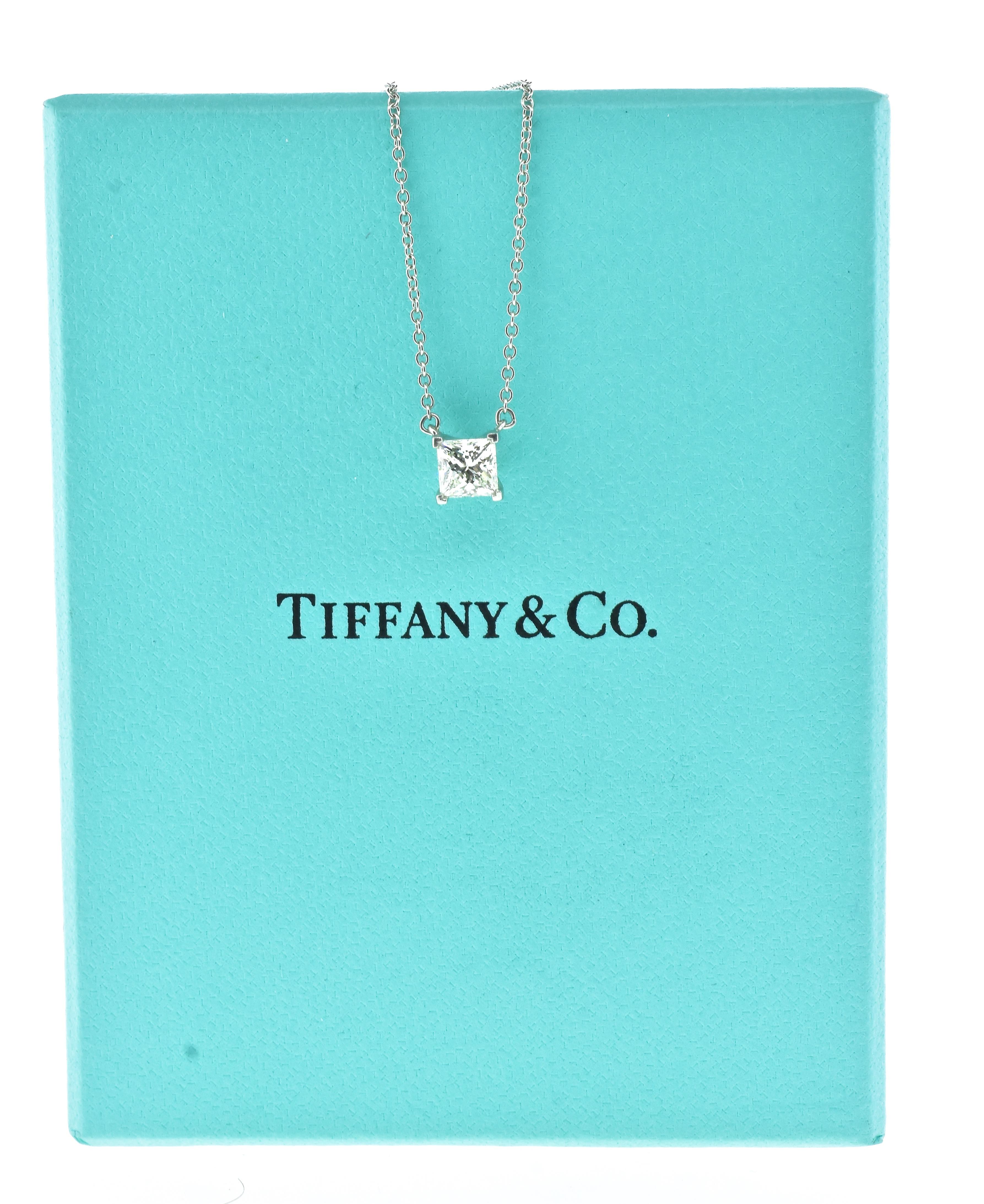 Diamond Pendant Necklace by Tiffany & Co. 1