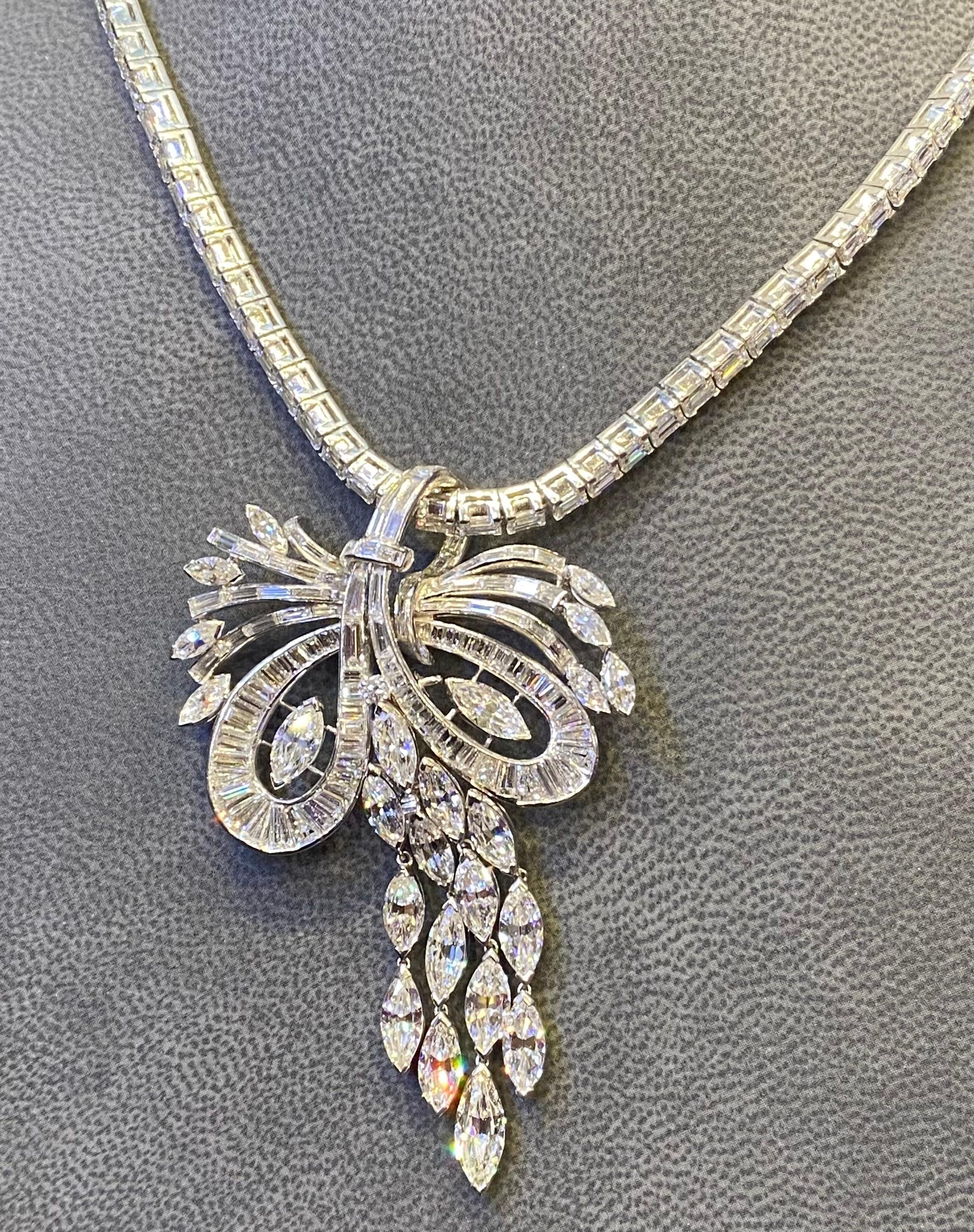 Diamond Pendant Necklace For Sale 7