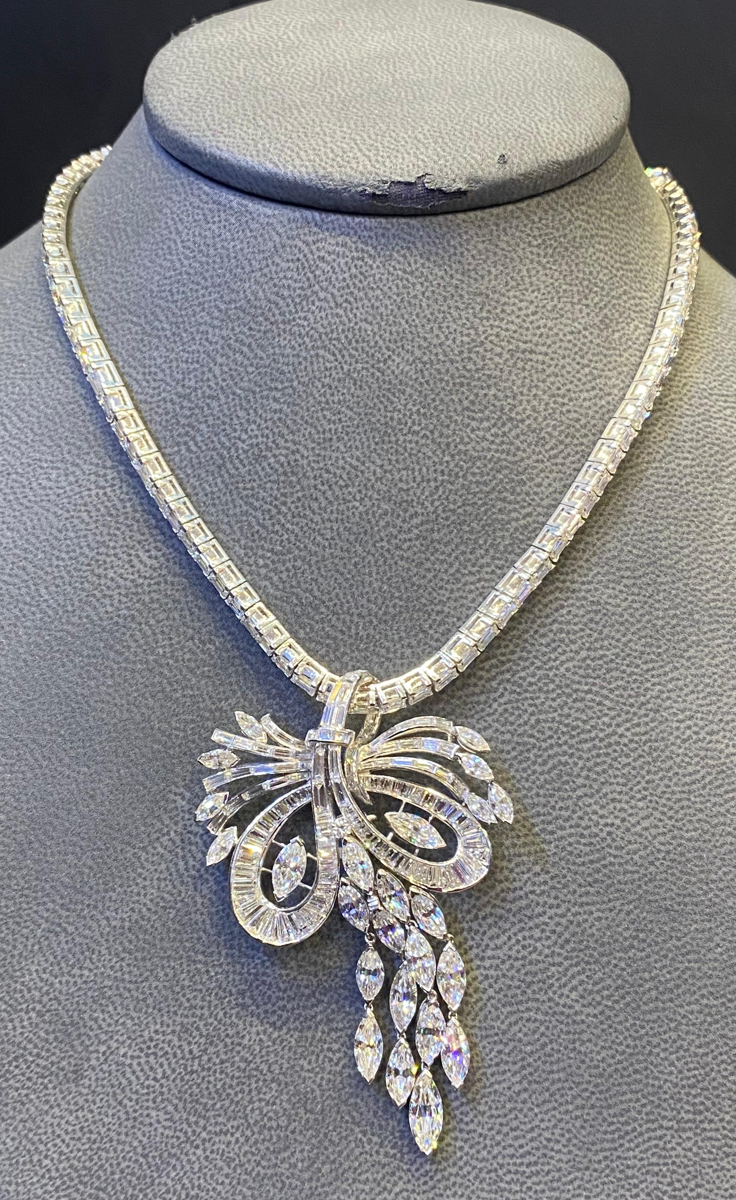 Diamond Pendant Necklace For Sale 9