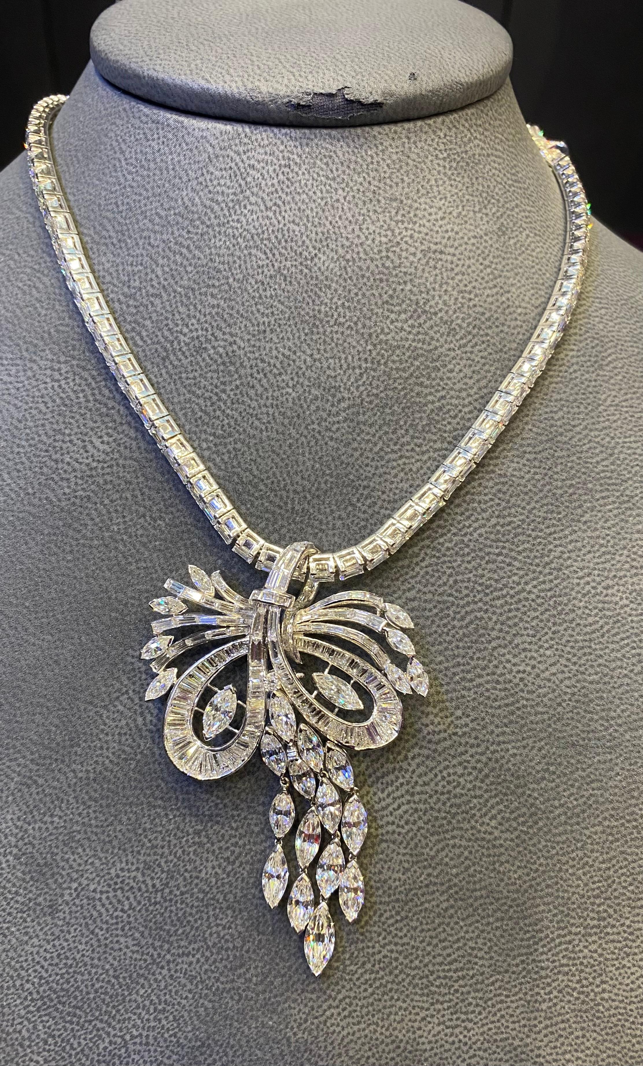 Collana con ciondolo di diamanti in vendita 10