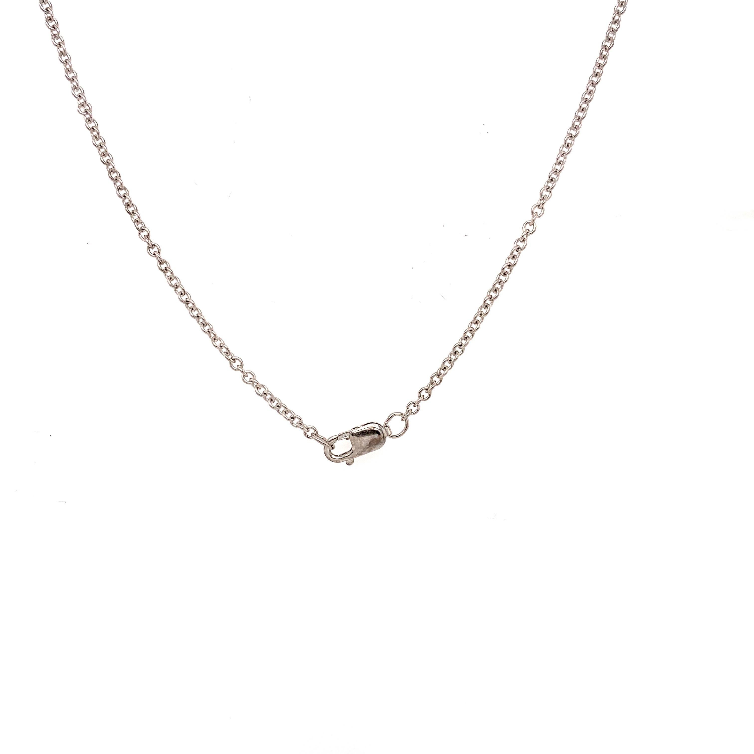 diamond heart shaped pendant necklace