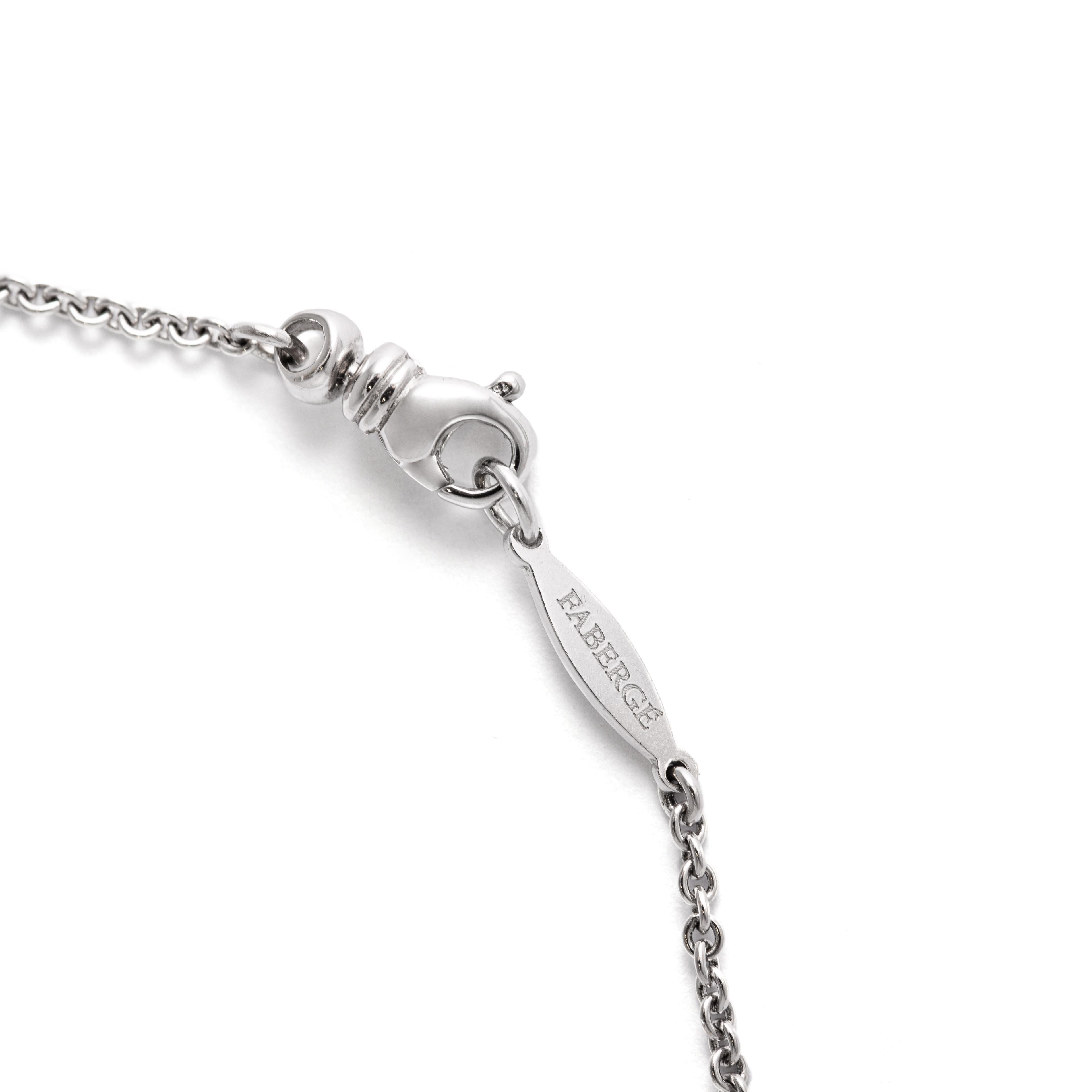 Diamond Pendant Necklace In New Condition For Sale In Geneva, CH