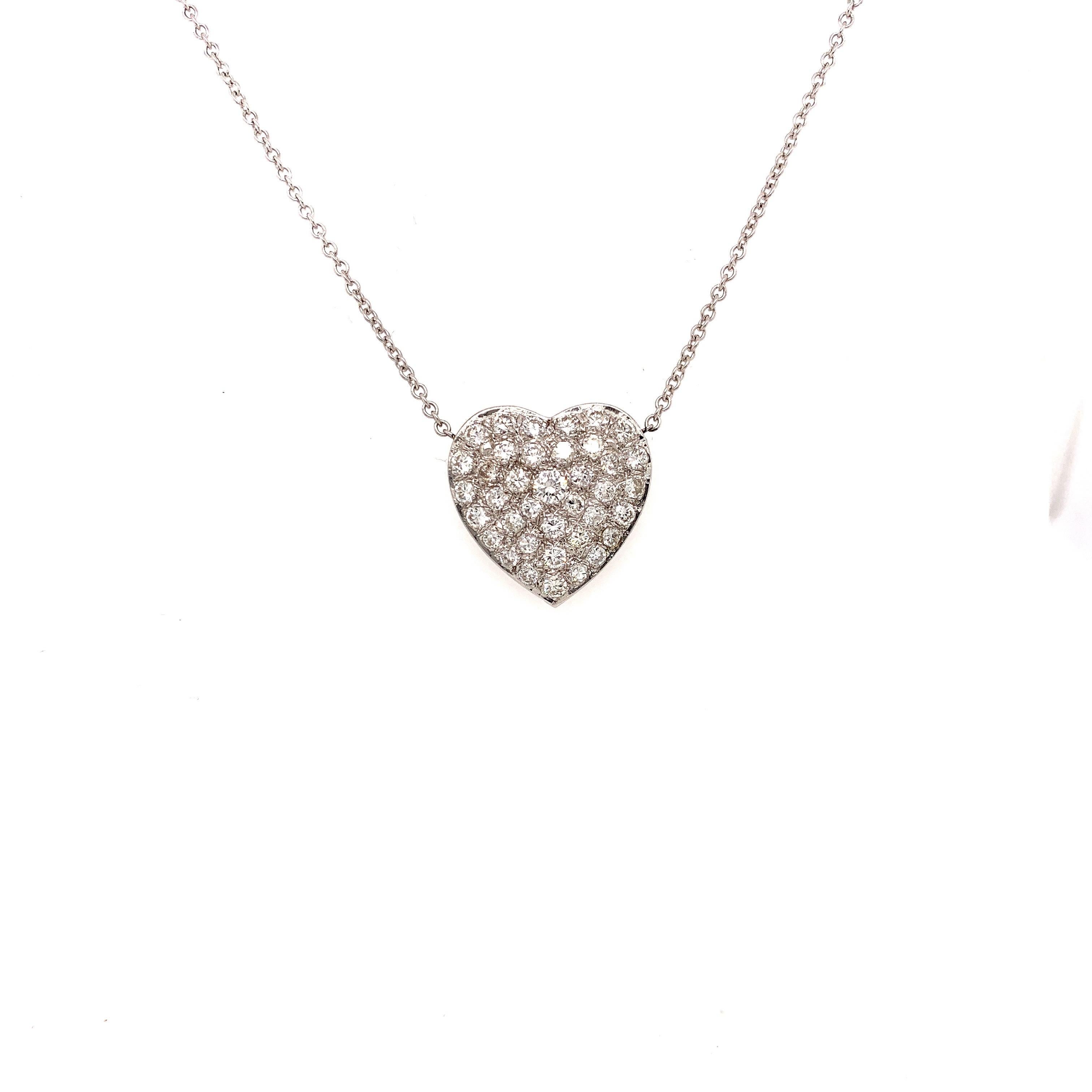 heart shape chain pendant