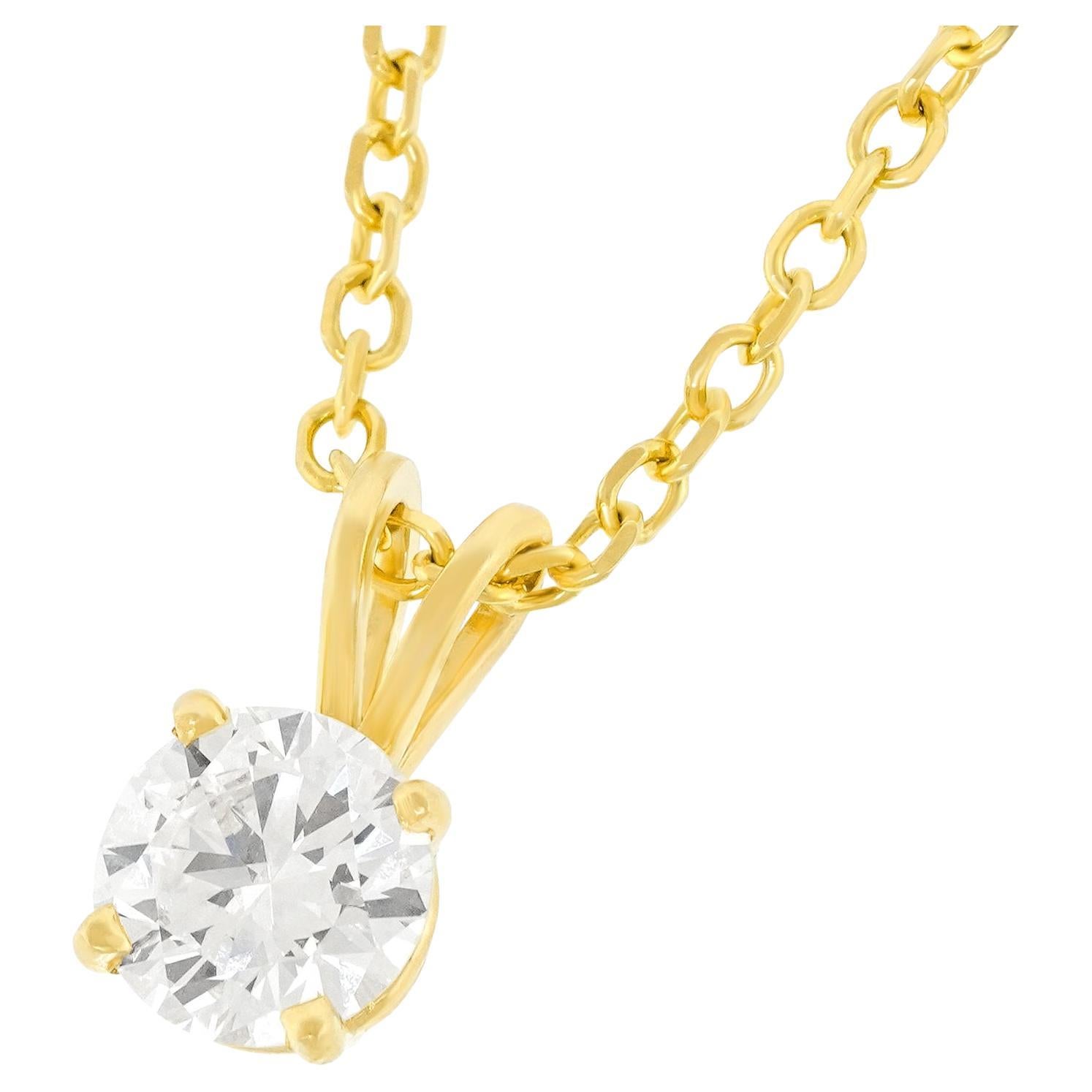 Collana con ciondolo di diamanti