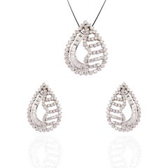 Pendentif or 7,49cts diamant
