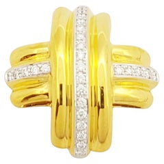 Diamond Pendant Set in 18 Karat Gold Settings