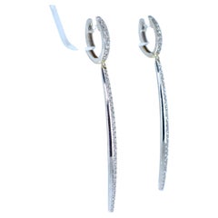 Diamond Pendant Style Earrings, by Bunda