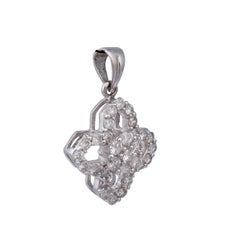 Ciondolo in oro con diamante da 1.30 carati