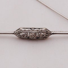 Diamond Pin of Art Deco, 1920s