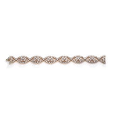 Diamond Pink Gold Bracelet