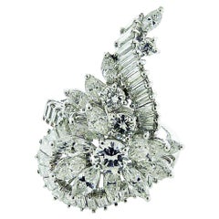 Spectra Fine Jewelry Diamond Platinum Cocktail Ring
