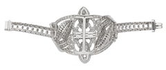 Diamond, Platinum Bracelet