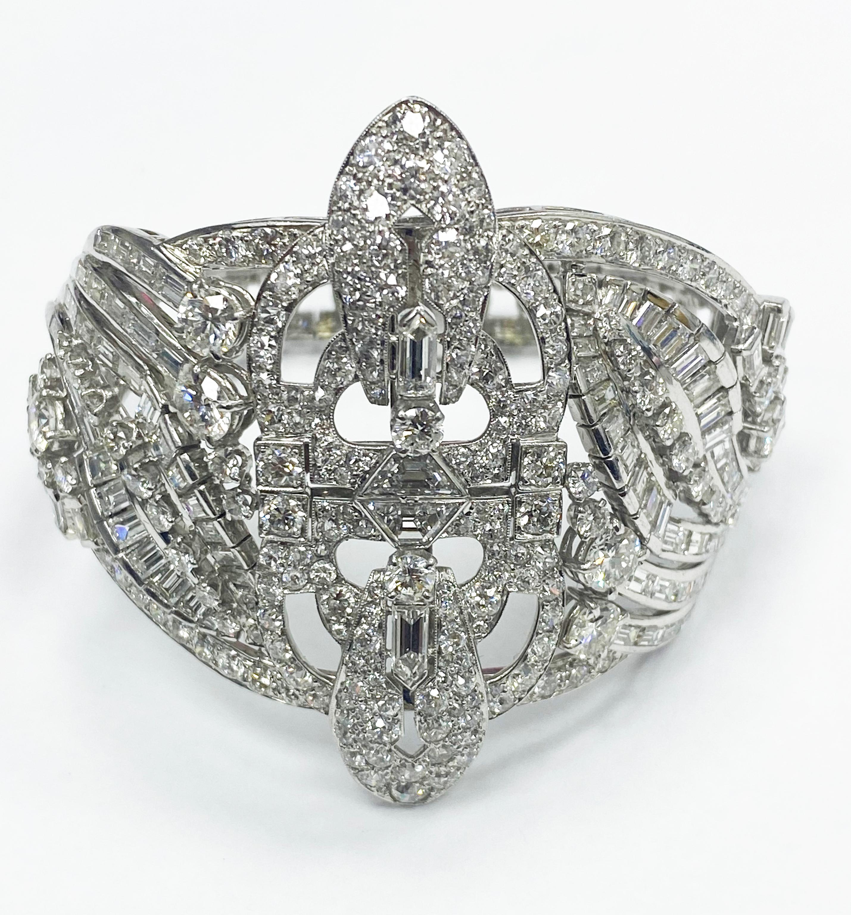 Women's Diamond, Platinum Bracelet