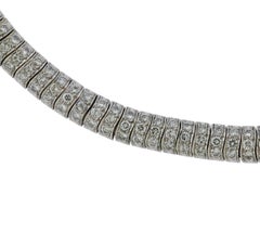 Bracciale di diamanti in platino Collana Suite