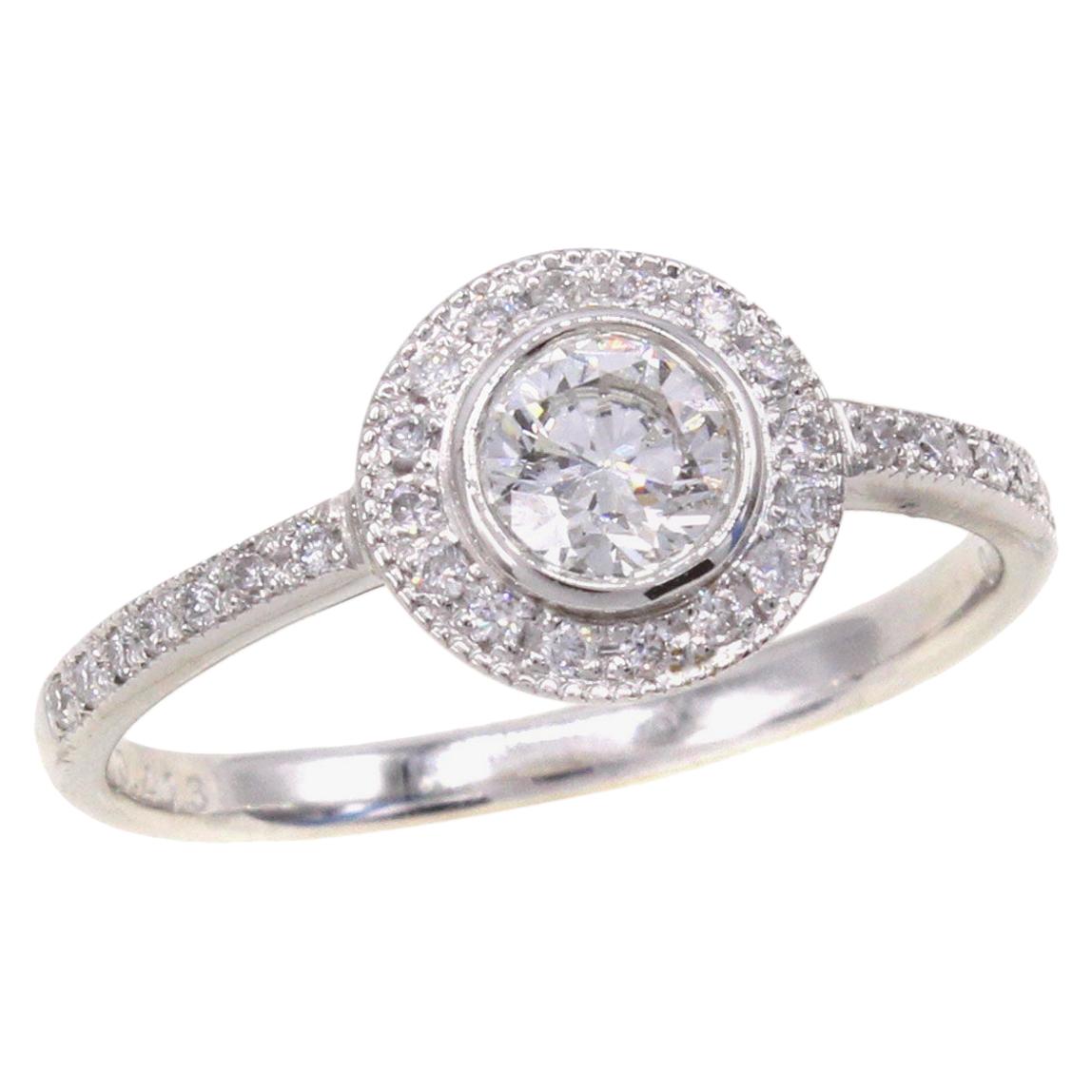 Diamond Platinum Engagement Ring