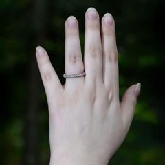 Diamond Platinum Eternity Band