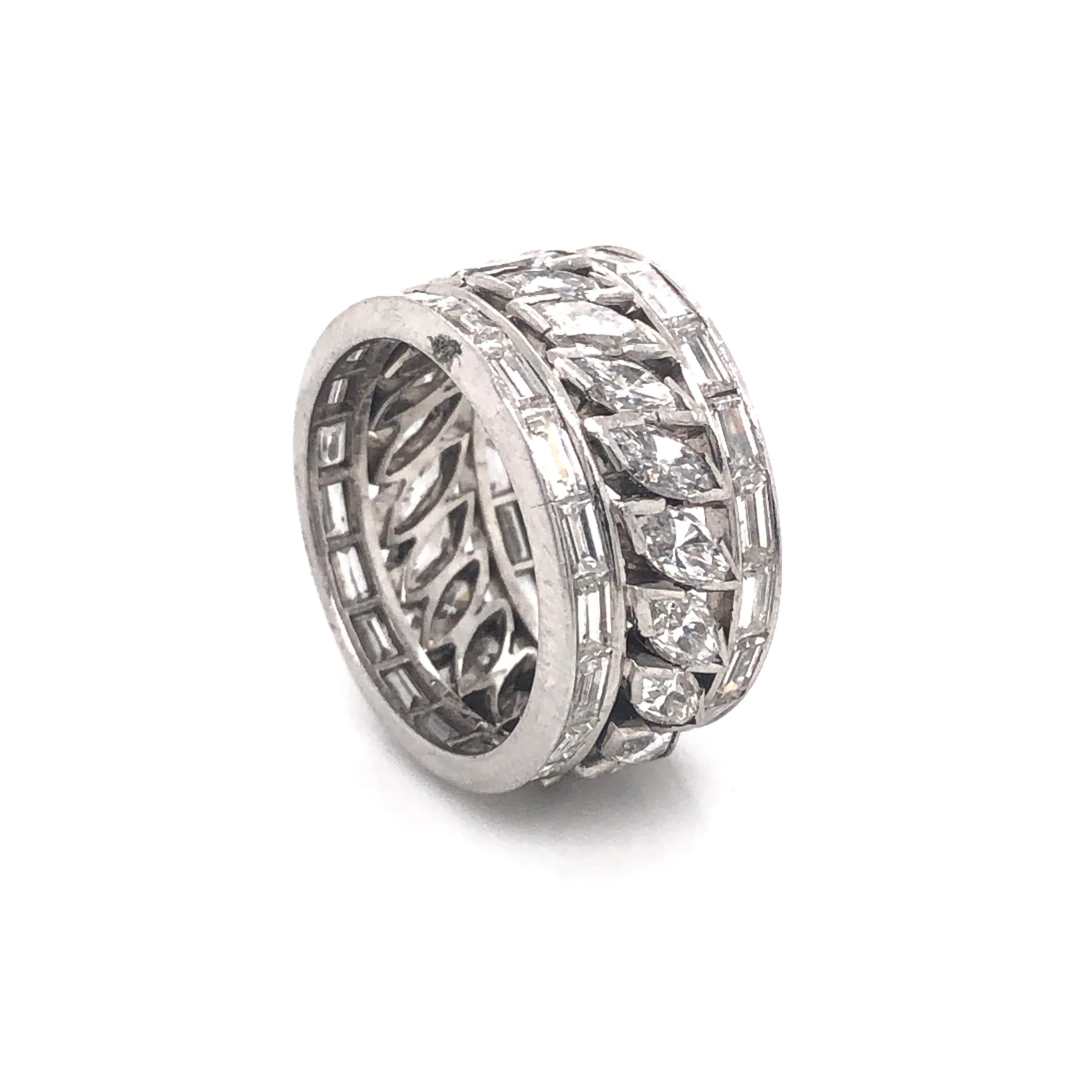 Women's Diamond Platinum Eternity Ring