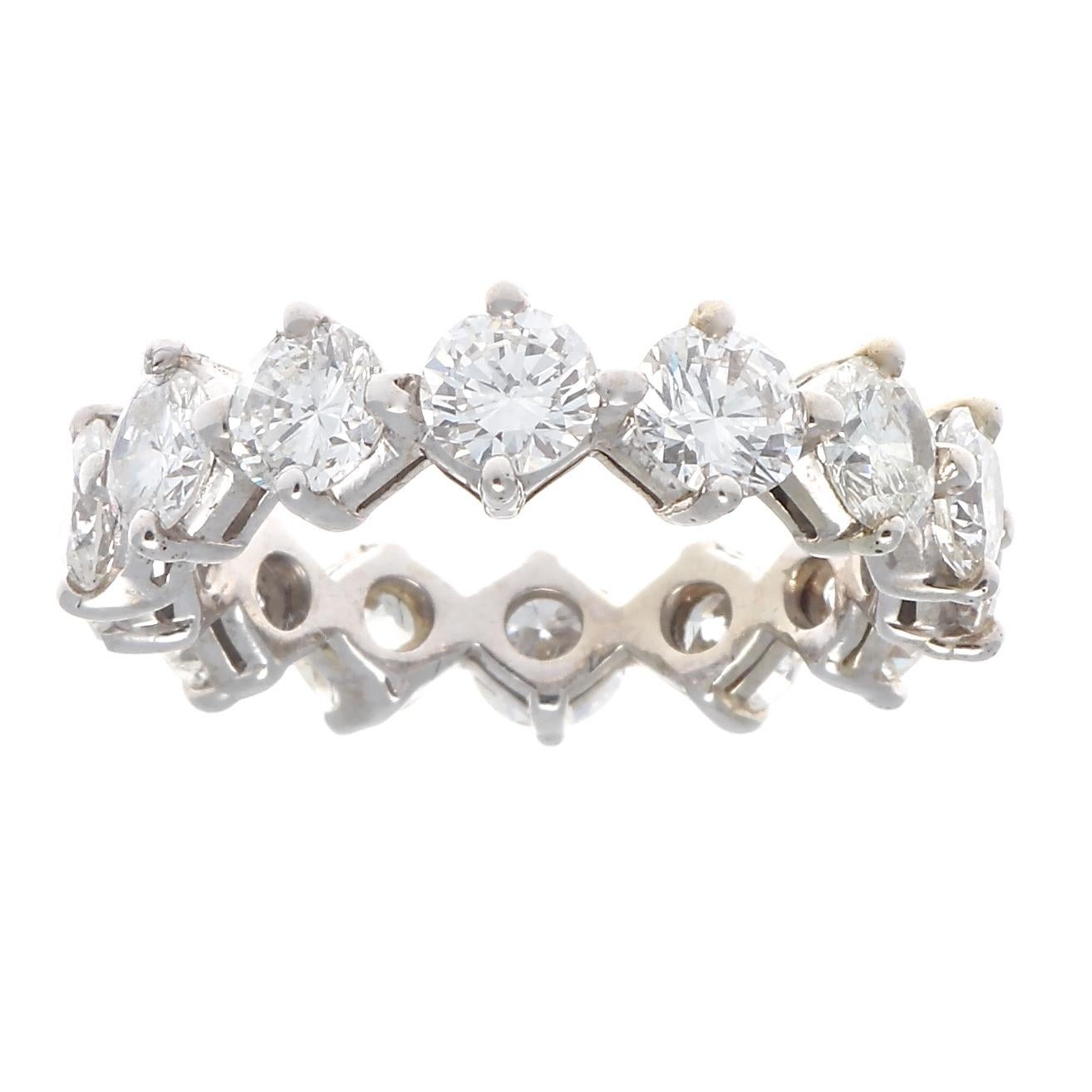 Diamond Platinum Eternity Ring