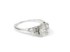 Bague pour femme en platine et diamants