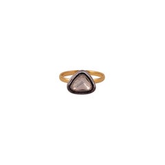 Diamond Polki Handcrafted Antique Style Ring