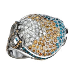 Diamond Poseidon Ring by MadStone