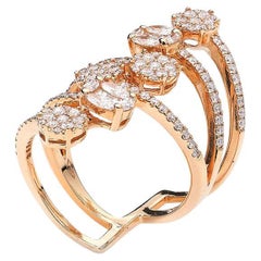 Bague princesse en diamants