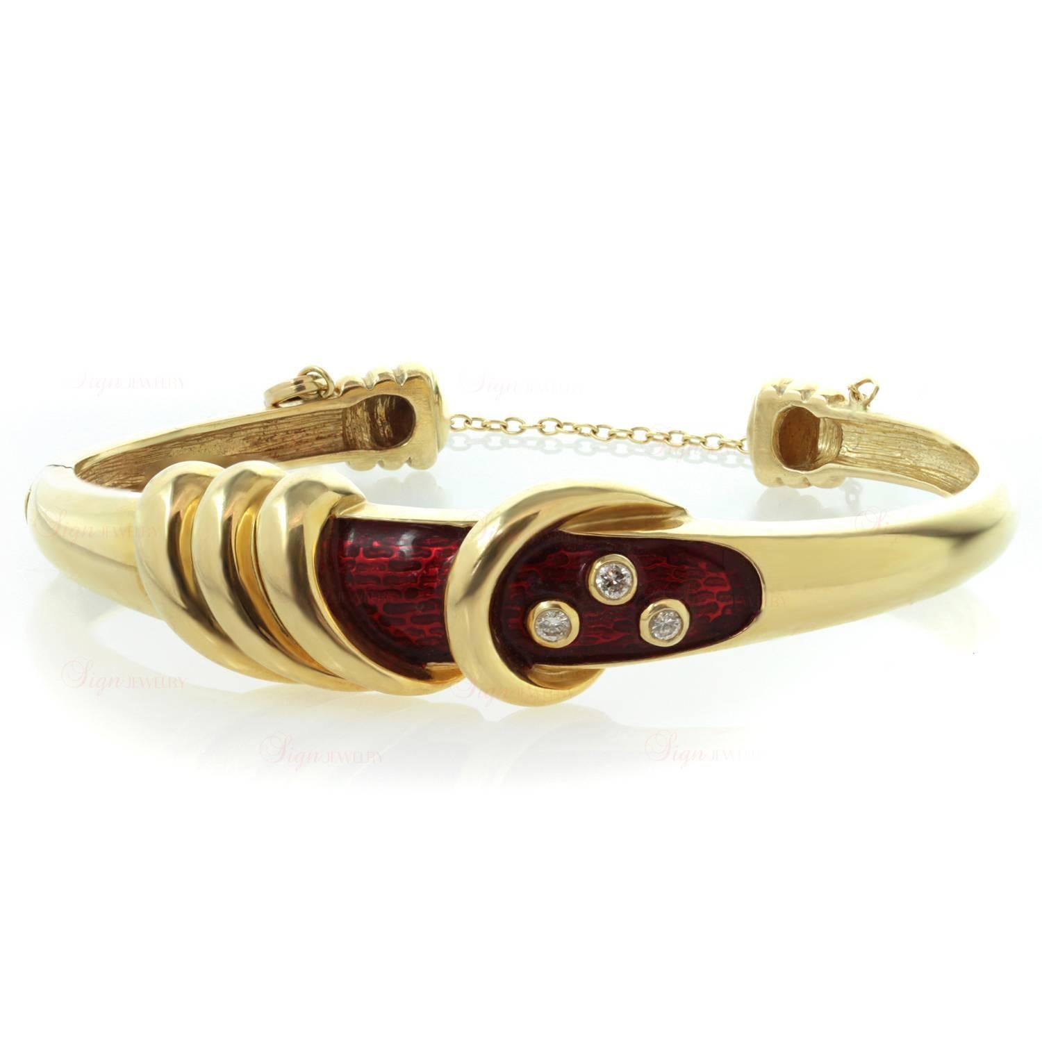 red gold bangles