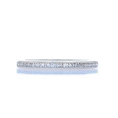 Diamond Retro Eternity Wedding Band 18" 950 Single .64ctw Ring