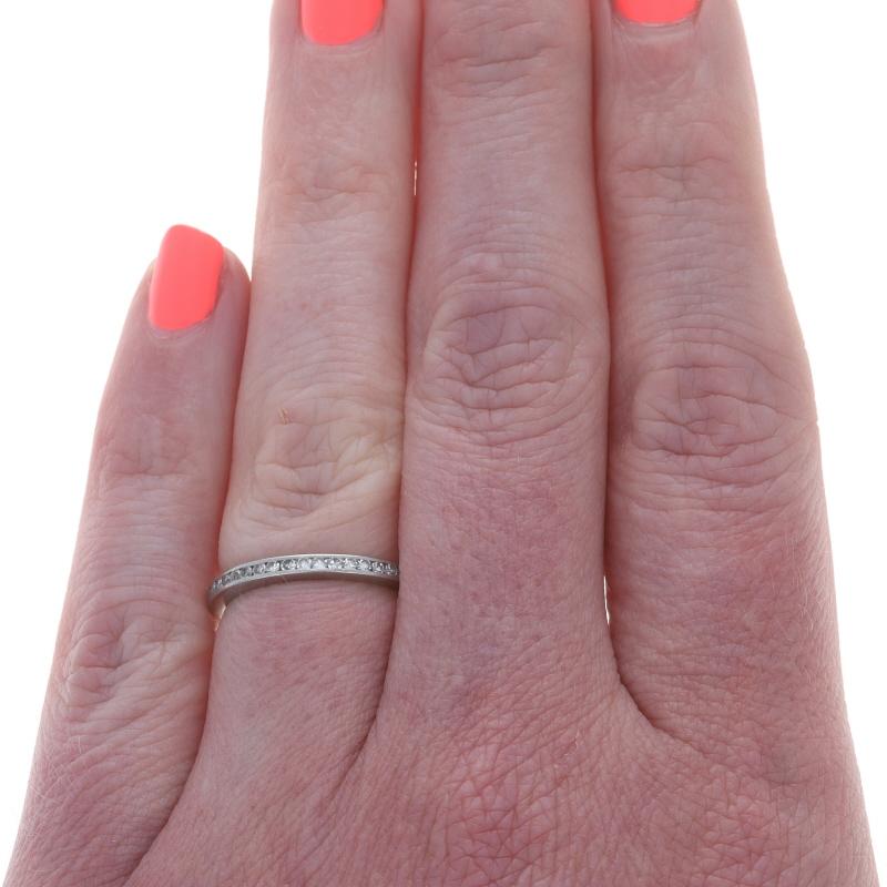 Diamant Retro Ewigkeit Ehering 18