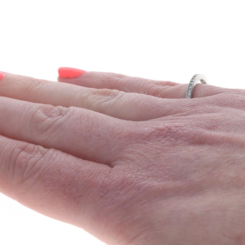 Diamant Retro Ewigkeit Ehering 18