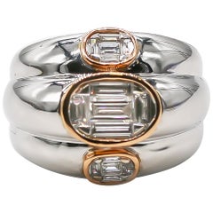 Diamond Ring 1.00 Carat 18 Karat Gold