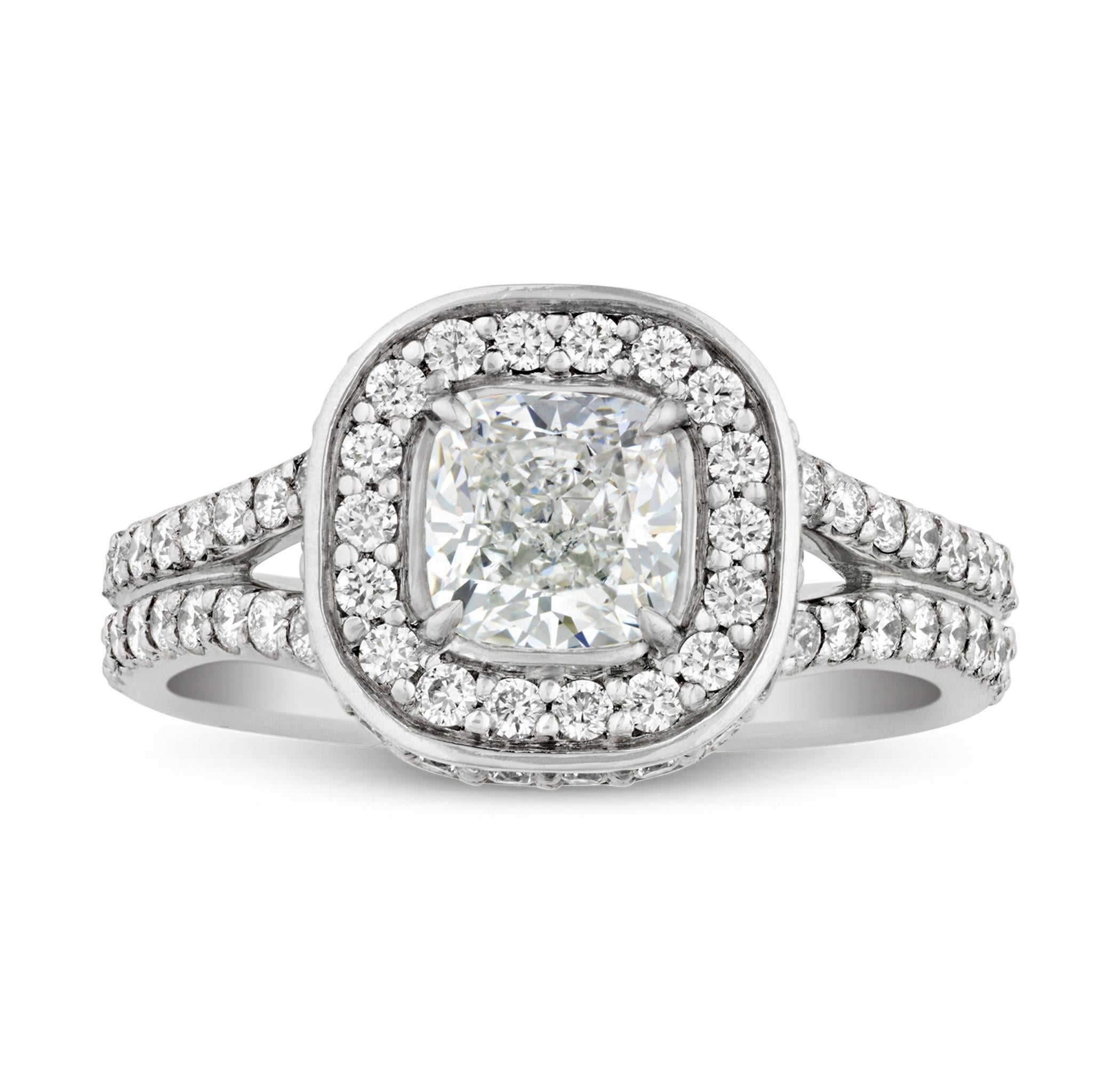 Anello con diamante, 1,01 carati In condizioni ottime in vendita a New Orleans, LA